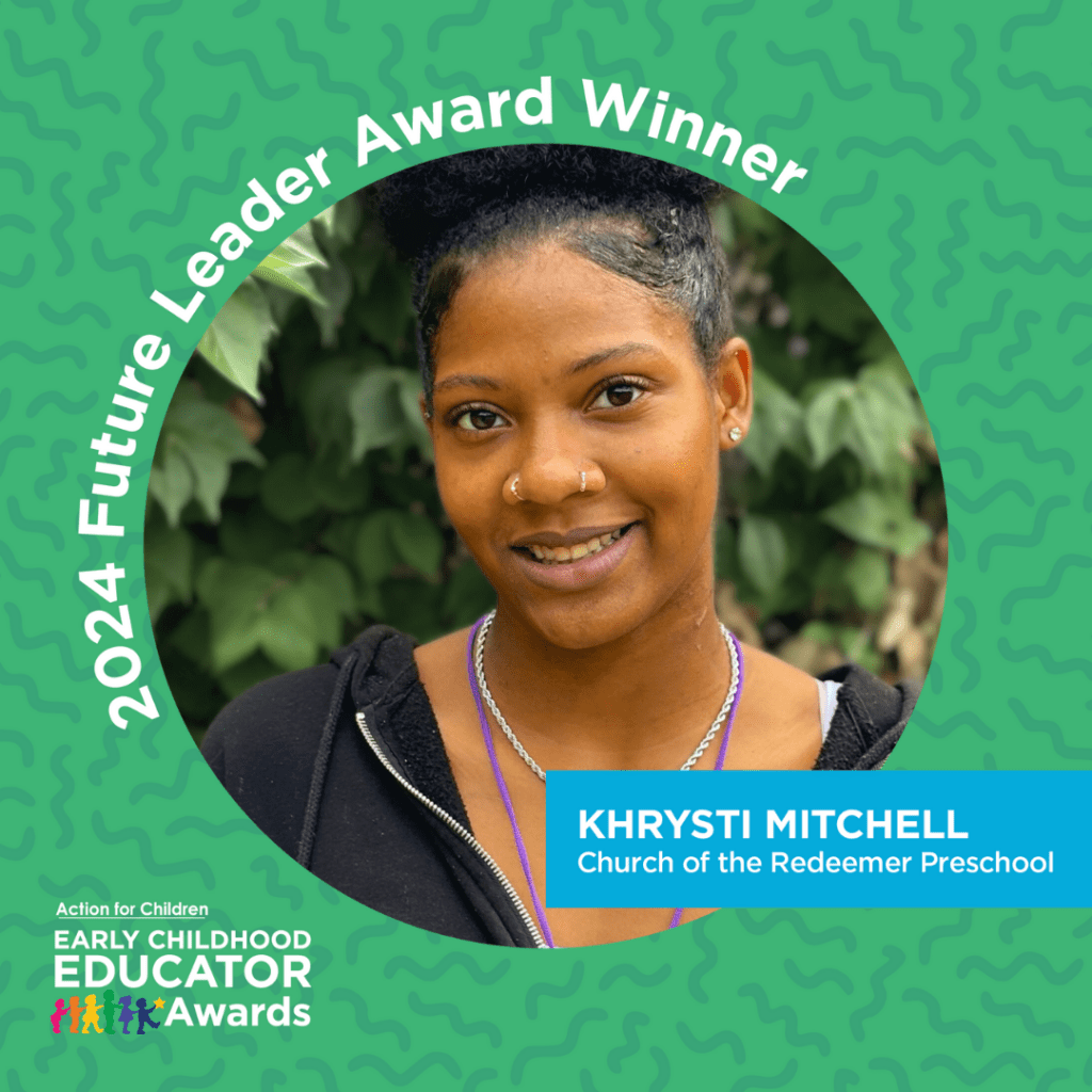 Khrysti Mitchell, 2024 Early Childhood Educator Award Winner